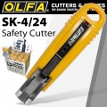 OLFA MODEL SK-4 SAFETY CARTON OPENER BOX KNIFE BULK